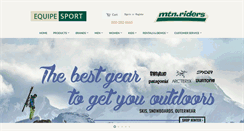 Desktop Screenshot of equipesport.com